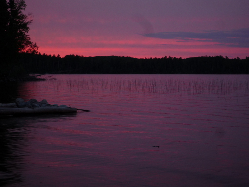 Première nuit de camping.