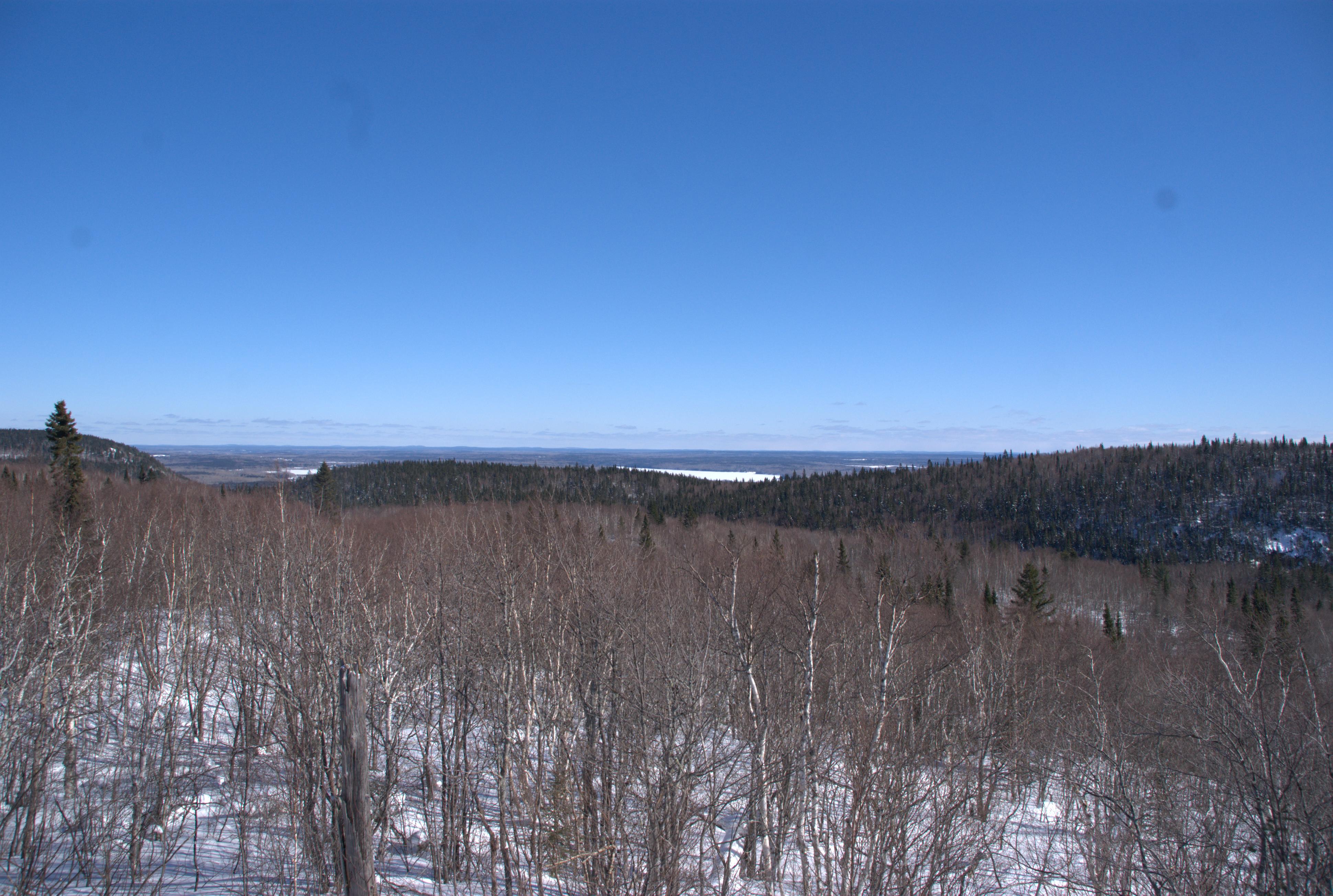 Une vue panoramique depuis la Trankékéko.