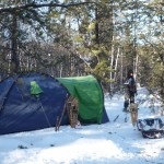Bivouac d'hiver.