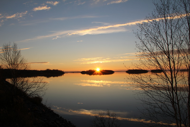 Le soleil a ses heures de gloire!