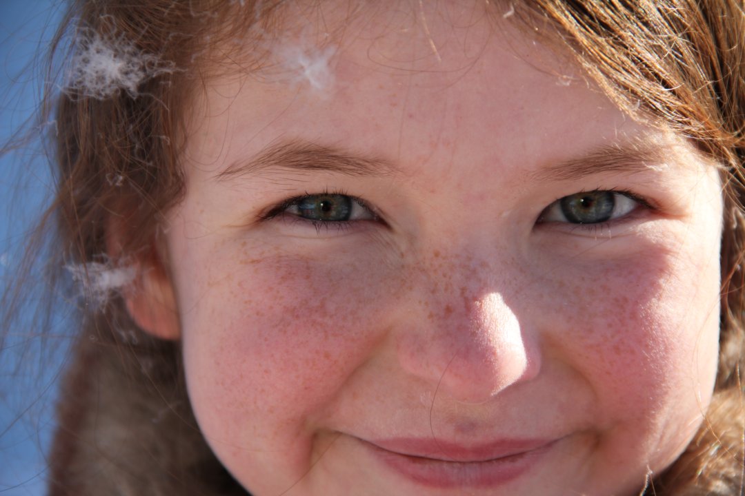 Emma retrouve le sourire; nous partons enfin!!!