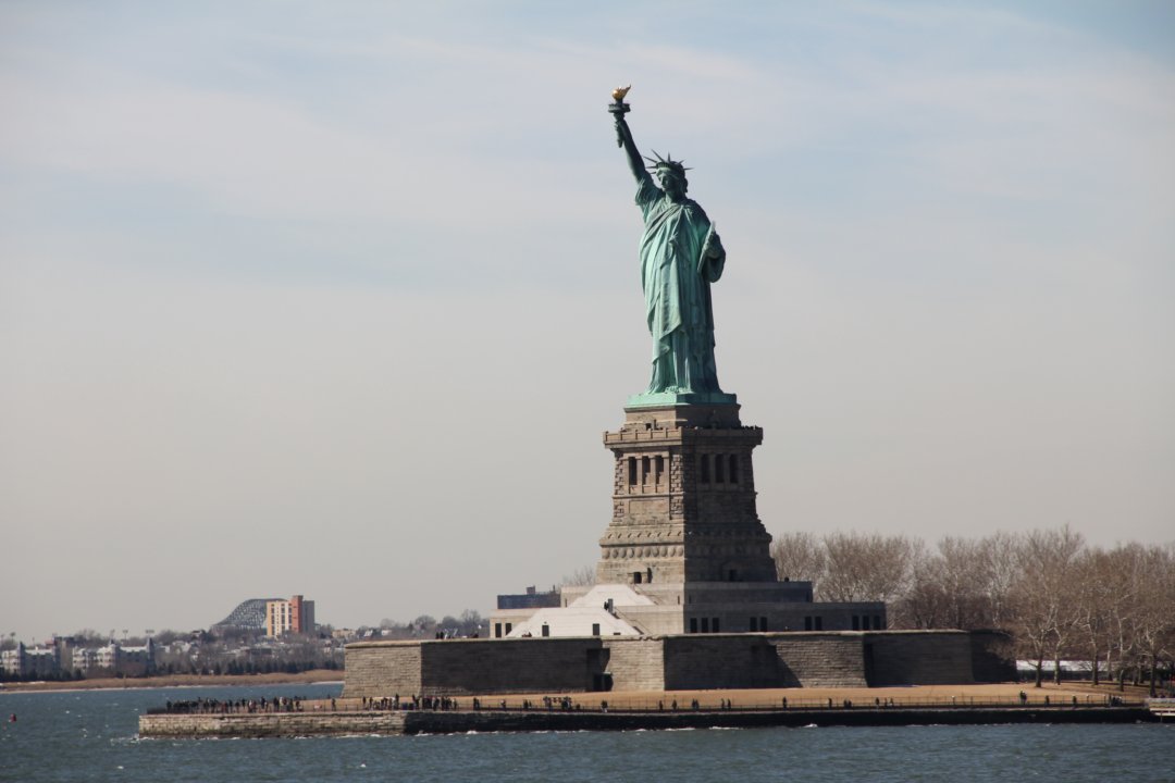 La fameuse statue de la liberté!