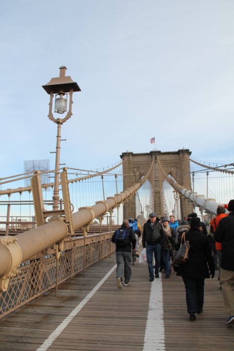 Le pont de Brooklyn.