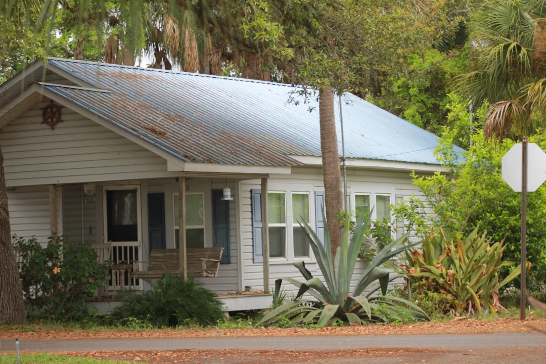 Maison dans le village de Horse Shoe.