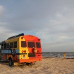 La vie dans le bus.