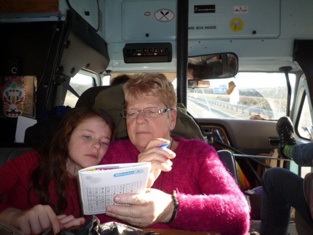 Un sudoku à 2 pendant le trajet.