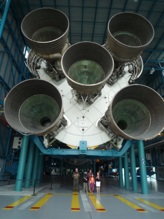 Saturne v: propulsion vers la Lune.