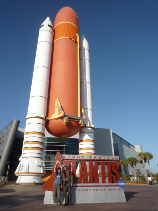Tout cela pour transporter la navette spatiale Atlantis!