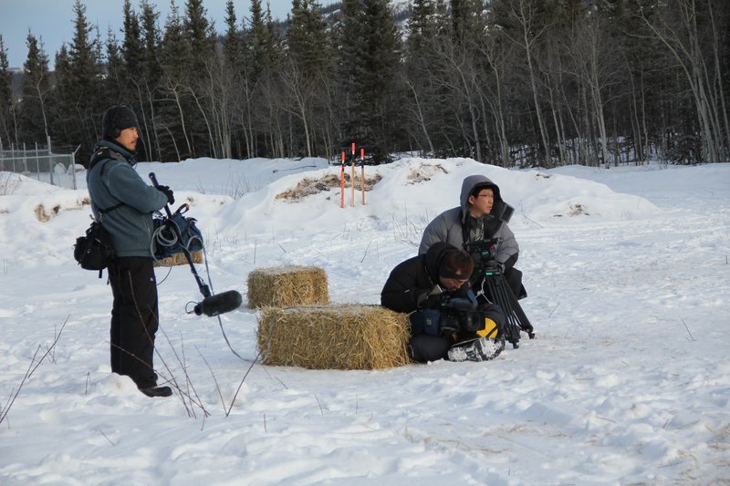 Photographes et journalistes sont là aussi.